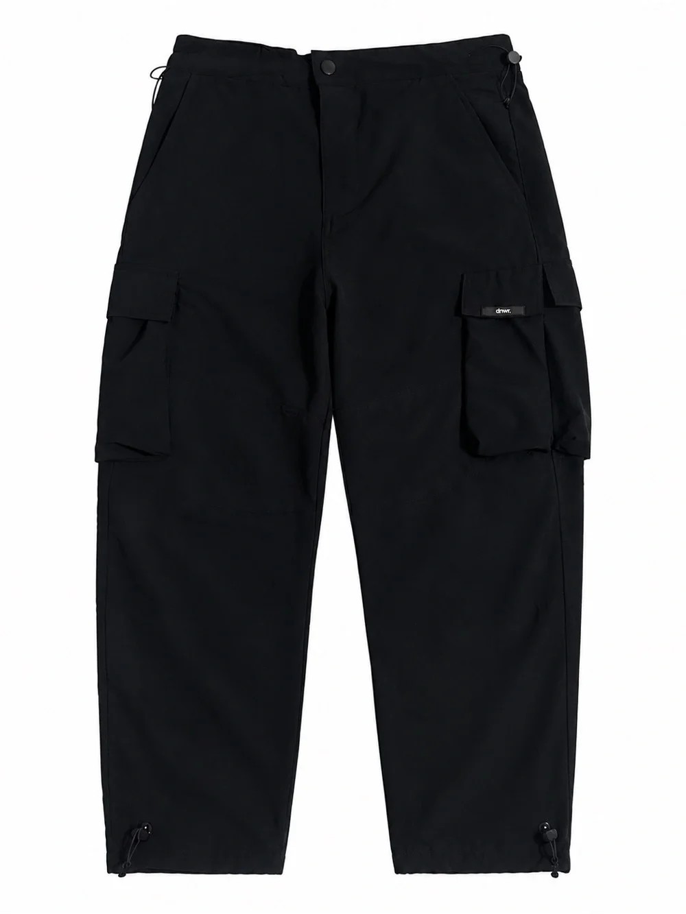 Zara Black Cargo Pants with Utility Pockets
